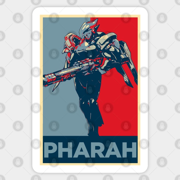 Pharah Poster Sticker by Anguru